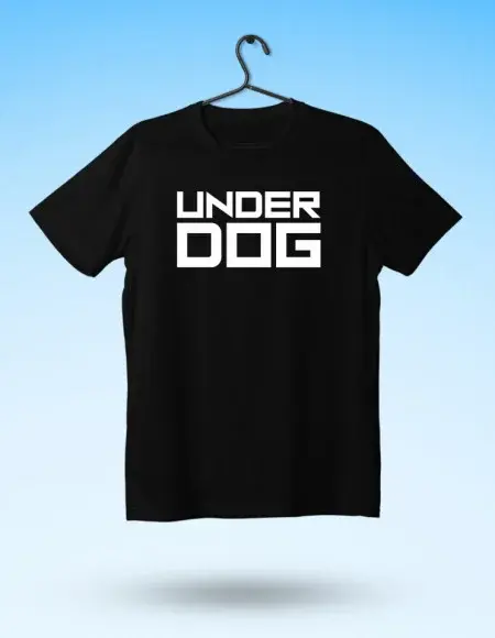UNDERDOG PREMIUM TEE BLACK