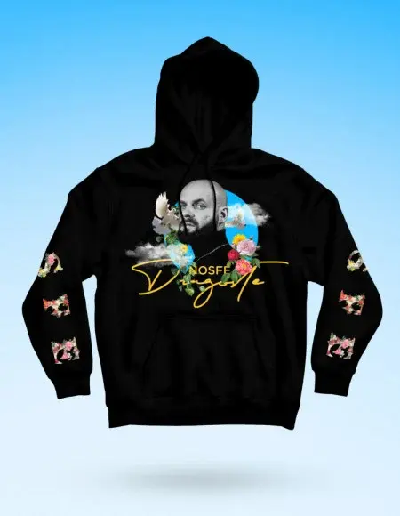 NOSFE PREMIUM BLACK HOODIE