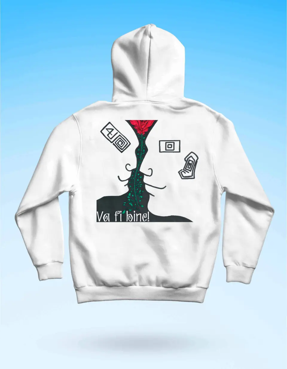 Nosfe 40 - Hanorac Aniversar Alb Premium